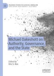 Cover von Michael Oakeshott on Authority, Governance, and the State