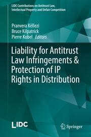 Cover von Liability for Antitrust Law Infringements & Protection of IP Rights in Distribution