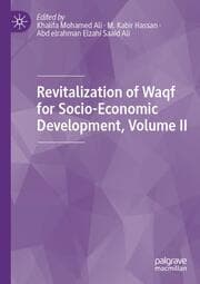 Cover von Revitalization of Waqf for Socio-Economic Development, Volume II