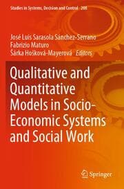 Cover von Qualitative and Quantitative Models in Socio-Economic Systems and Social Work