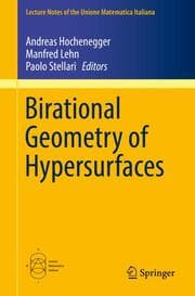 Cover von Birational Geometry of Hypersurfaces