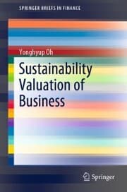 Cover von Sustainability Valuation of Business