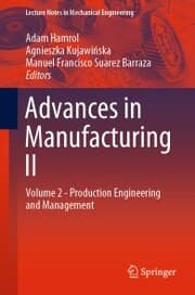 Cover von Advances in Manufacturing II