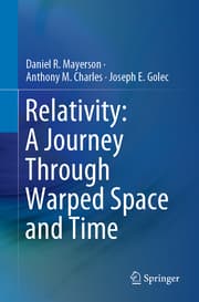 Cover von Relativity: A Journey Through Warped Space and Time