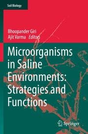 Cover von Microorganisms in Saline Environments: Strategies and Functions