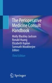 Cover von The Perioperative Medicine Consult Handbook