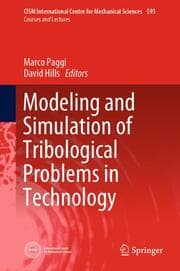 Cover von Modeling and Simulation of Tribological Problems in Technology