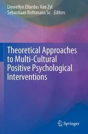 Cover von Theoretical Approaches to Multi-Cultural Positive Psychological Interventions