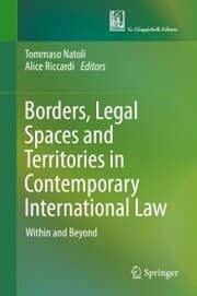 Cover von Borders, Legal Spaces and Territories in Contemporary International Law