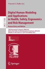 Cover von Digital Human Modeling and Applications in Health, Safety, Ergonomics and Risk Management. Human Body and Motion