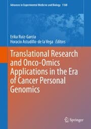 Cover von Translational Research and Onco-Omics Applications in the Era of Cancer Personal Genomics