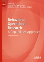 Cover von Behavioral Operational Research
