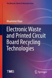 Cover von Electronic Waste and Printed Circuit Board Recycling Technologies