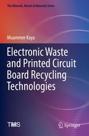 Cover von Electronic Waste and Printed Circuit Board Recycling Technologies