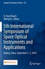 Cover von 5th International Symposium of Space Optical Instruments and Applications