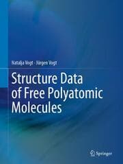 Cover von Structure Data of Free Polyatomic Molecules