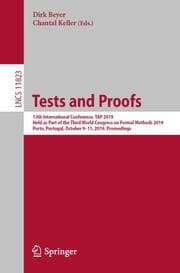 Cover von Tests and Proofs