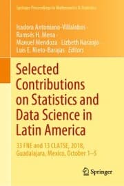 Cover von Selected Contributions on Statistics and Data Science in Latin America
