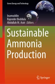 Cover von Sustainable Ammonia Production