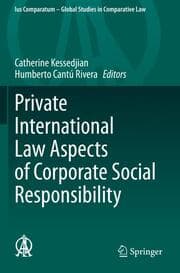 Cover von Private International Law Aspects of Corporate Social Responsibility