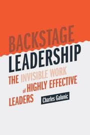 Cover von Backstage Leadership