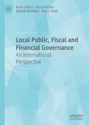 Cover von Local Public, Fiscal and Financial Governance