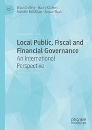 Cover von Local Public, Fiscal and Financial Governance