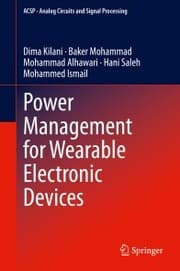 Cover von Power Management for Wearable Electronic Devices