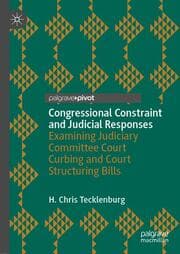 Cover von Congressional Constraint and Judicial Responses