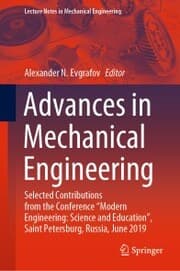 Cover von Advances in Mechanical Engineering