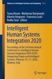 Cover von Intelligent Human Systems Integration 2020