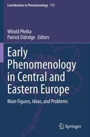Cover von Early Phenomenology in Central and Eastern Europe