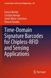Cover von Time-Domain Signature Barcodes for Chipless-RFID and Sensing Applications