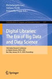 Cover von Digital Libraries: The Era of Big Data and Data Science