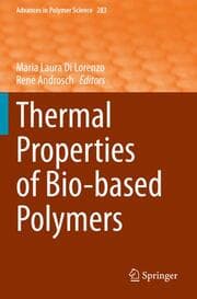 Cover von Thermal Properties of Bio-based Polymers