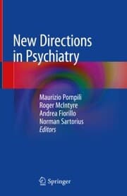 Cover von New Directions in Psychiatry