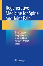 Cover von Regenerative Medicine for Spine and Joint Pain