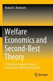 Cover von Welfare Economics and Second-Best Theory