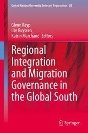 Cover von Regional Integration and Migration Governance in the Global South