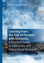 Cover von Learning from the Talk of Persons with Dementia
