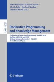Cover von Declarative Programming and Knowledge Management