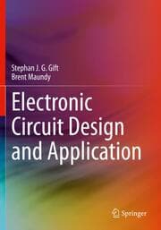 Cover von Electronic Circuit Design and Application