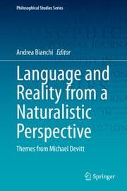Cover von Language and Reality from a Naturalistic Perspective