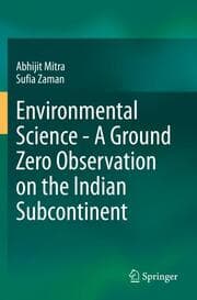 Cover von Environmental Science - A Ground Zero Observation on the Indian Subcontinent