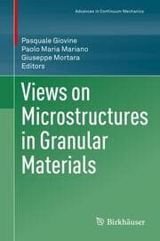 Cover von Views on Microstructures in Granular Materials