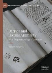 Cover von Derrida and Textual Animality