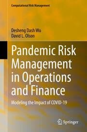 Cover von Pandemic Risk Management in Operations and Finance