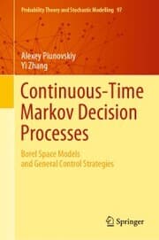 Cover von Continuous-Time Markov Decision Processes
