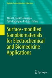 Cover von Surface-modified Nanobiomaterials for Electrochemical and Biomedicine Applications