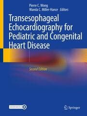 Cover von Transesophageal Echocardiography for Pediatric and Congenital Heart Disease